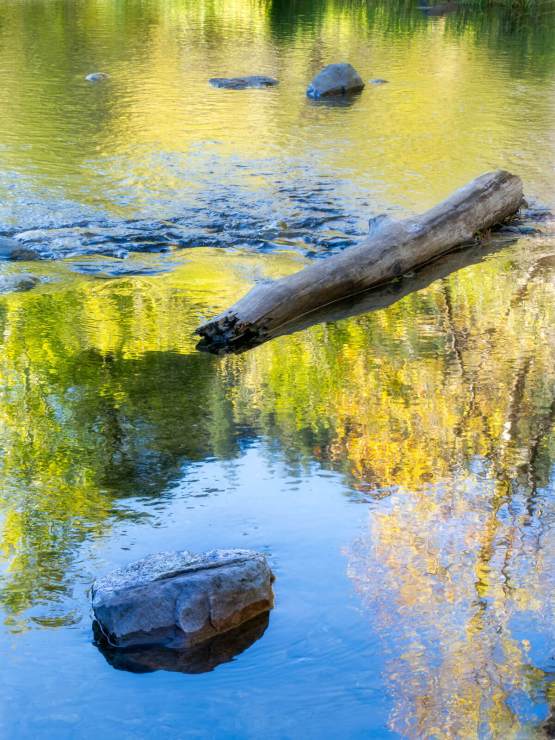 ND filter used to slow down the water in the stream photo