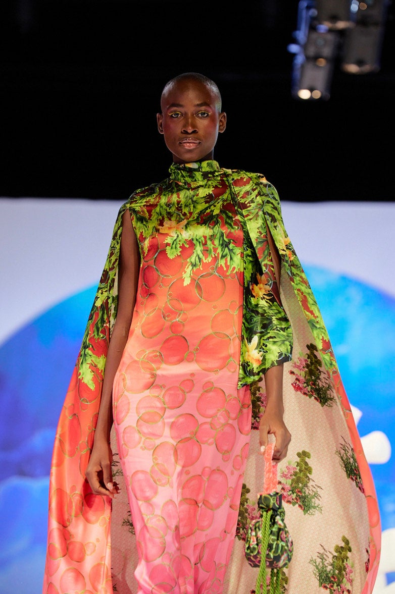 All the Trends in Lagos Fashion Week: Bubble Hems, Bold Metallics, And Kitschy Florals