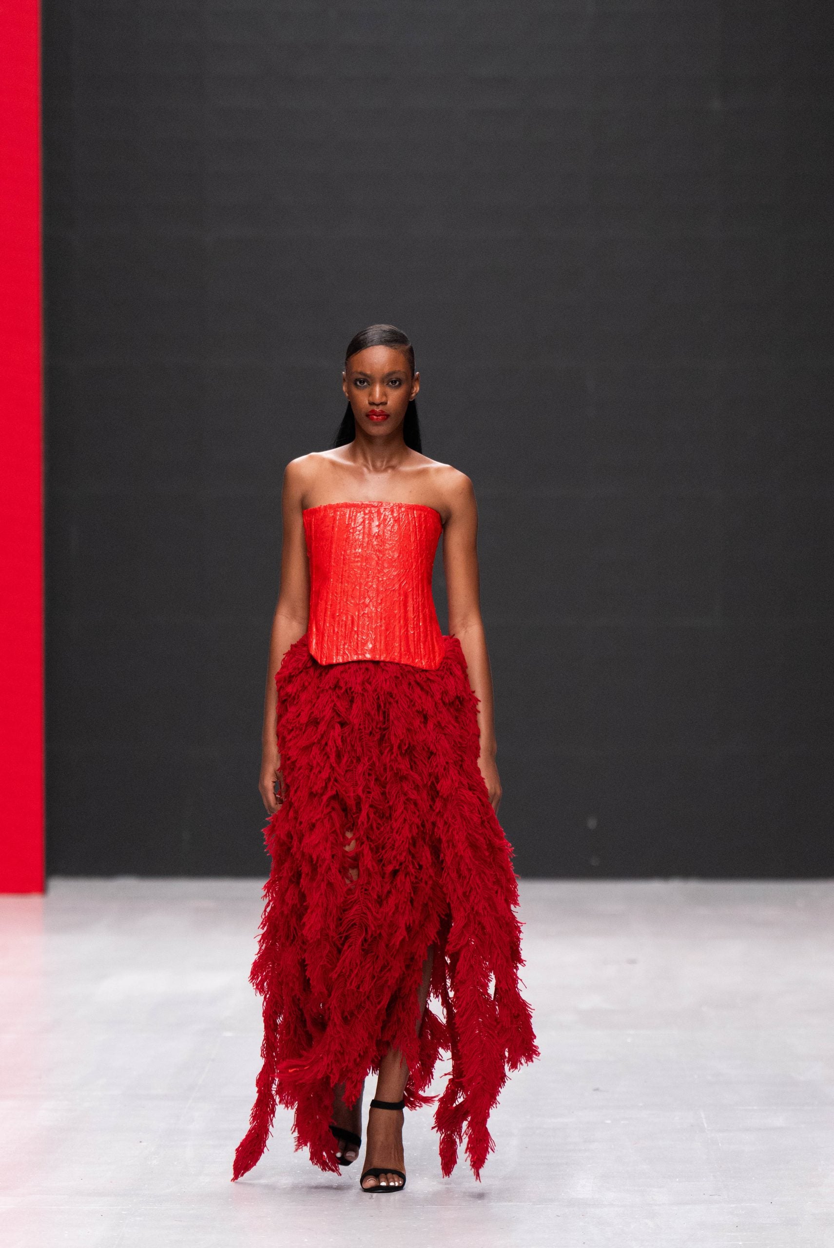 All the Trends in Lagos Fashion Week: Bubble Hems, Bold Metallics, And Kitschy Florals