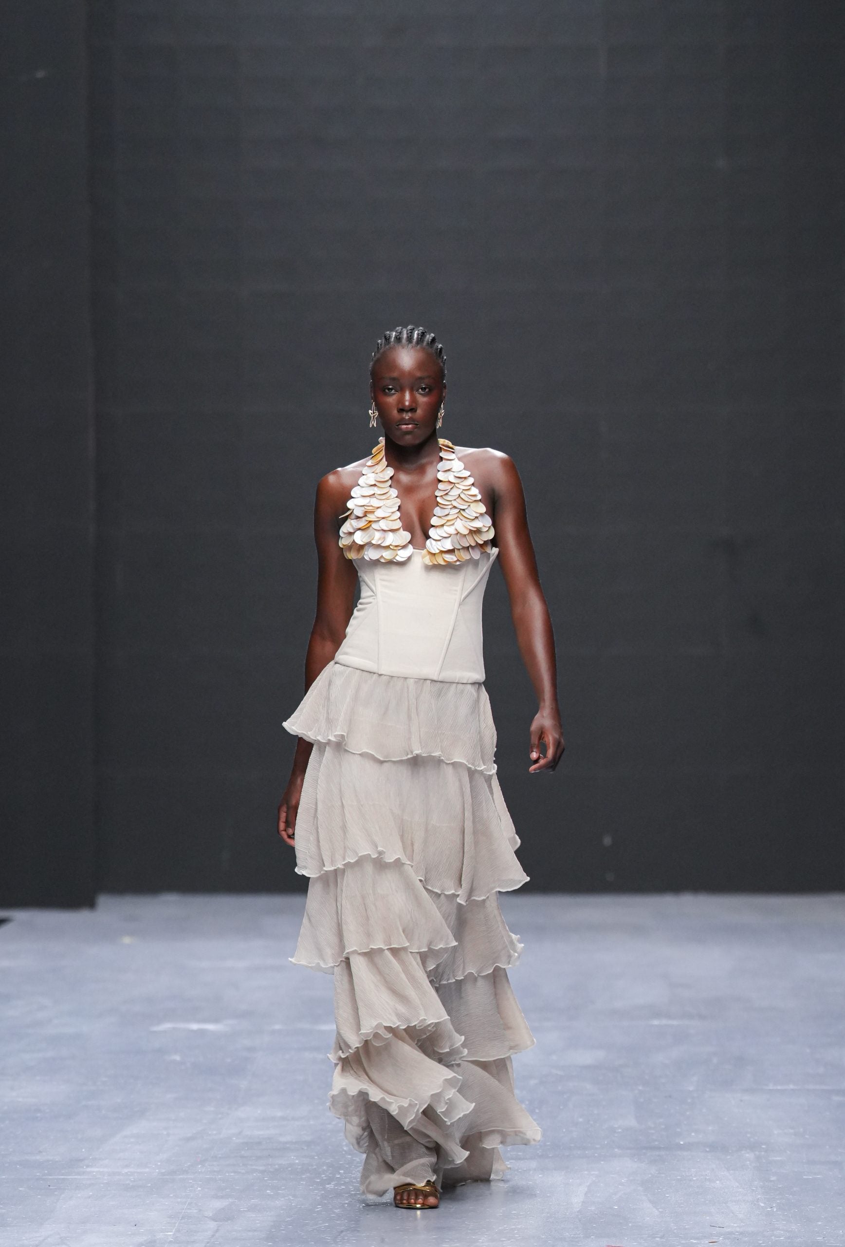 All the Trends in Lagos Fashion Week: Bubble Hems, Bold Metallics, And Kitschy Florals