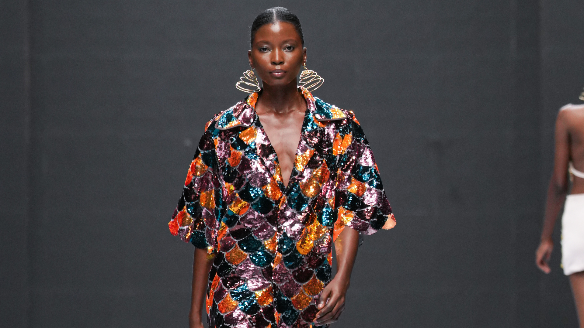 All the Trends in Lagos Fashion Week: Bubble Hems, Bold Metallics, And Kitschy Florals